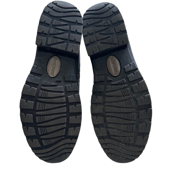 Earth Origins Tate Suede Grey Ankle Boots w/ Knit Cuff, Cushioning, & Block Heel - Picture 5 of 8